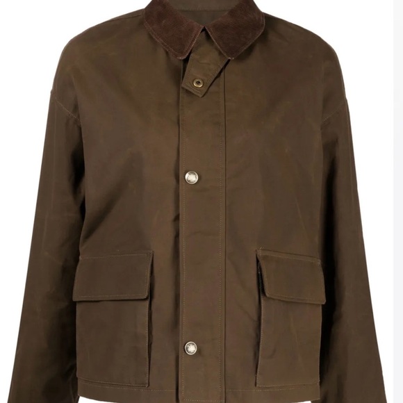 Nili Lotan Alex waxed parka barn jacket - Picture 5 of 9